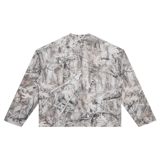 Backroads Camo Waffle Long Sleeve