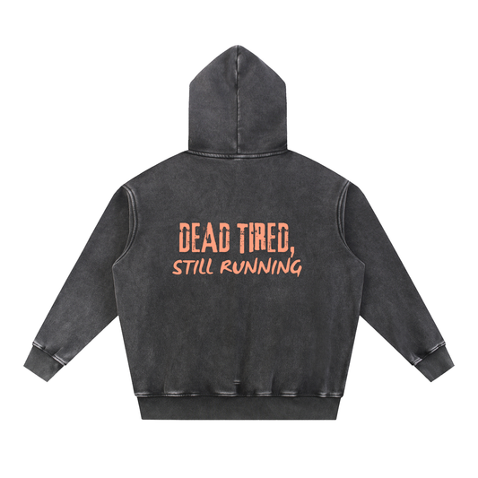 Pumpkin Spice & Miles Vintage Wash Hoodie