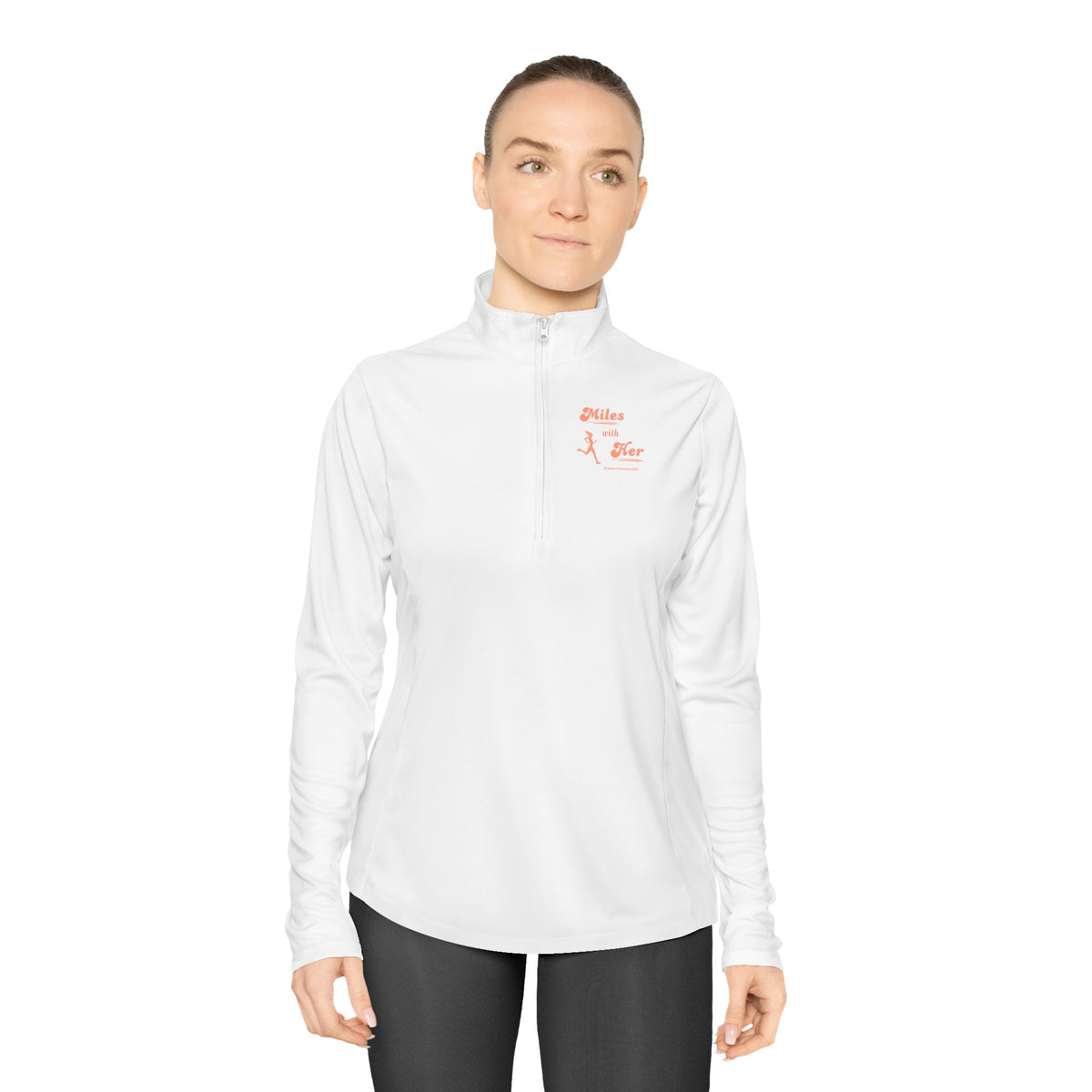 Miles with Her Moisture Wicking Quarter Zip