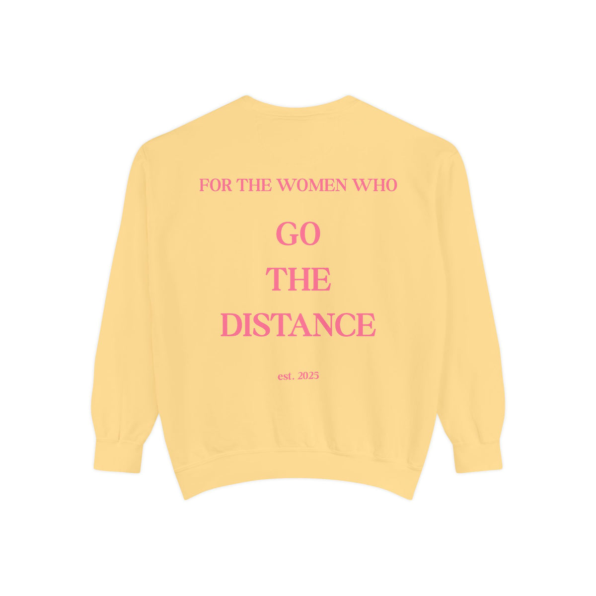 Miles with Her Go The Distance Crewneck