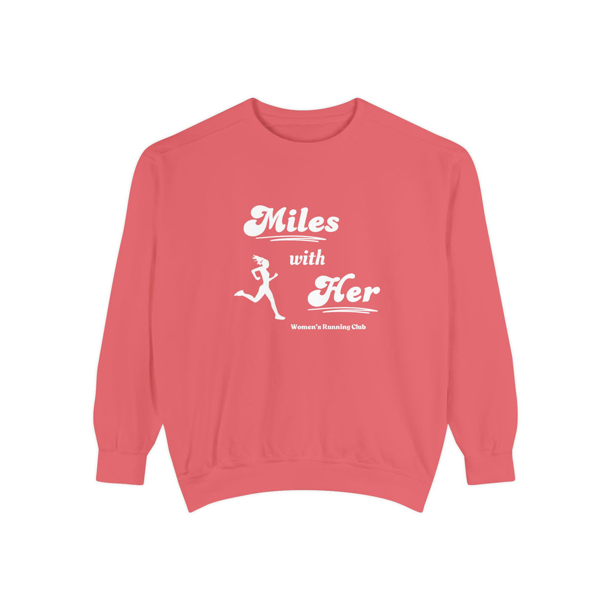 Miles with Her Comfort Colors Crew